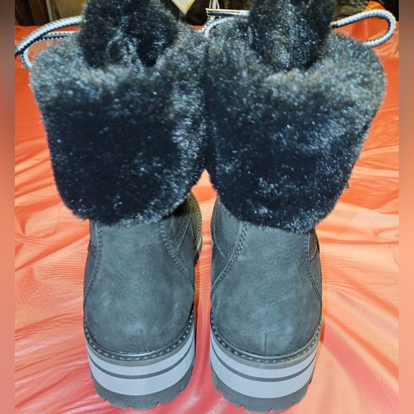 Timberland ReBOTL Black Nubuck Fleece Luxe sz8 New w/Out Tag or Box - Picture 3 of 15